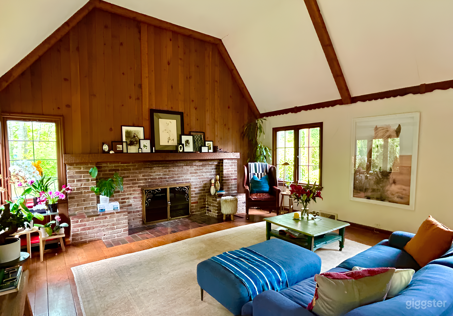 Rustic Brick Tudor in Woods Photo 3