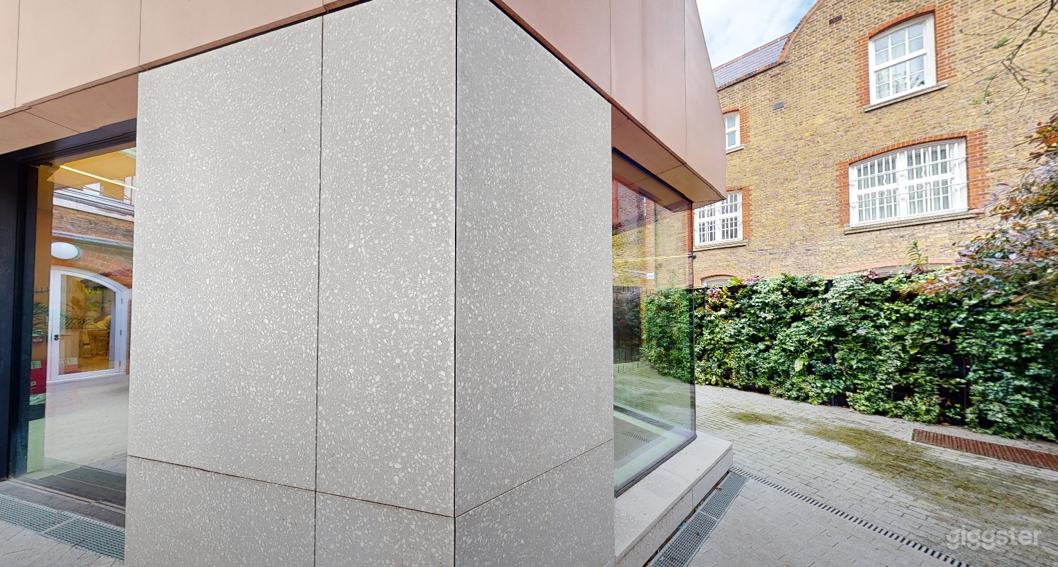 Spacious Outdoor Courtyard Photo 2