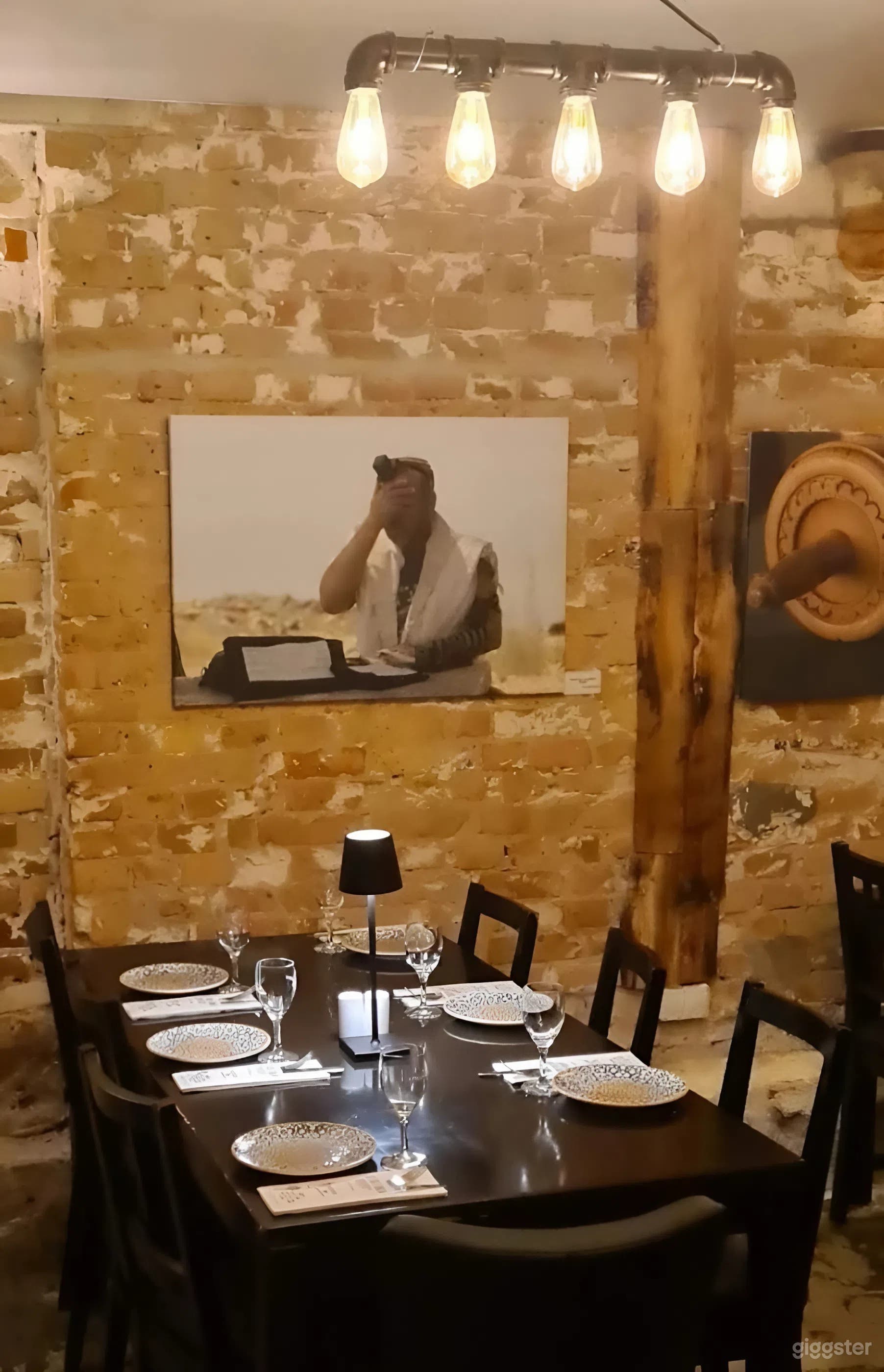 Intimate Private Dining Room with Candlelit, Rustic Charm Photo 3