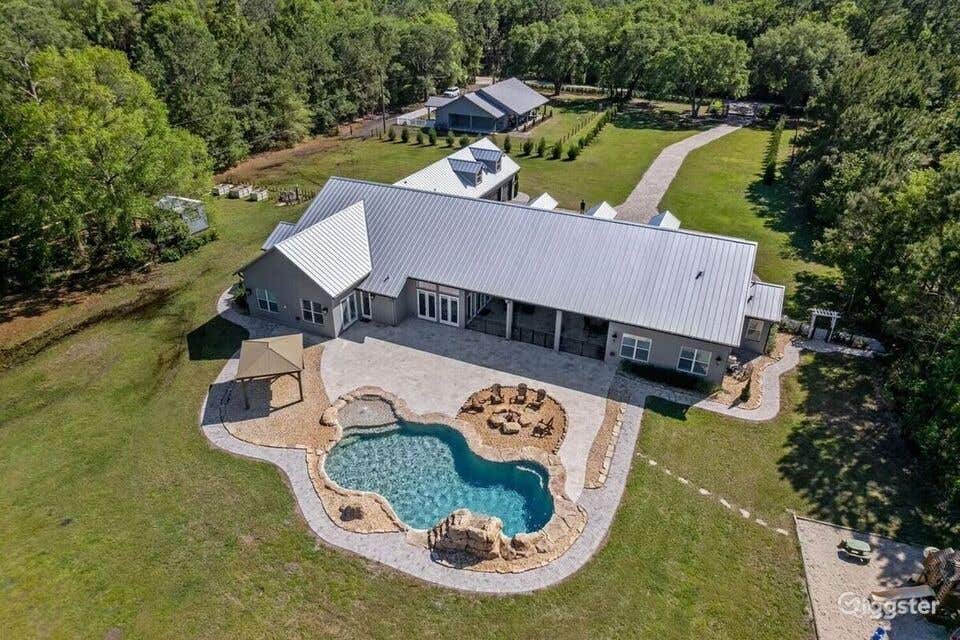 Tropical Rock Pool with Waterfall Photo 4