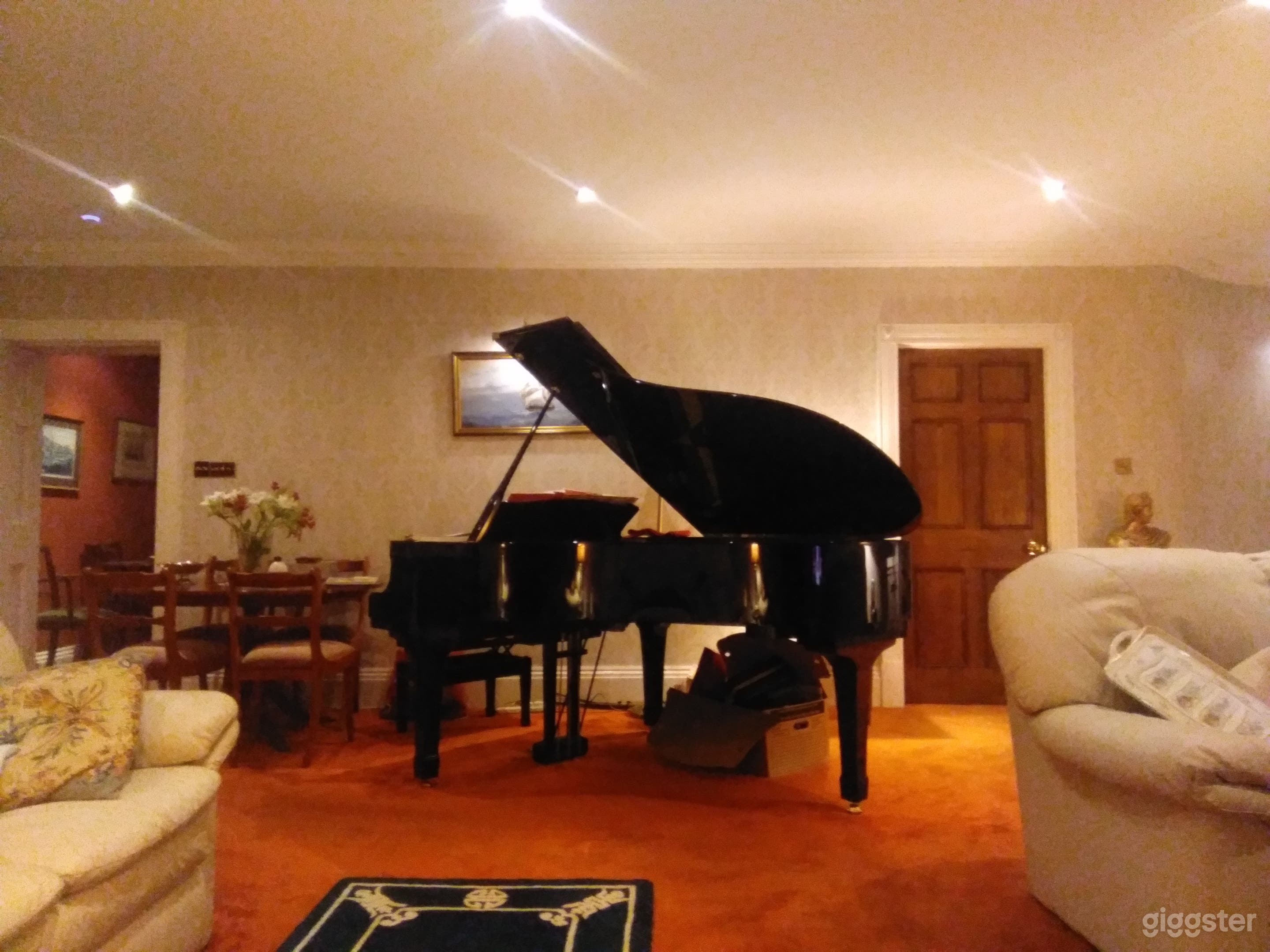 Lounge Featuring Grand Piano