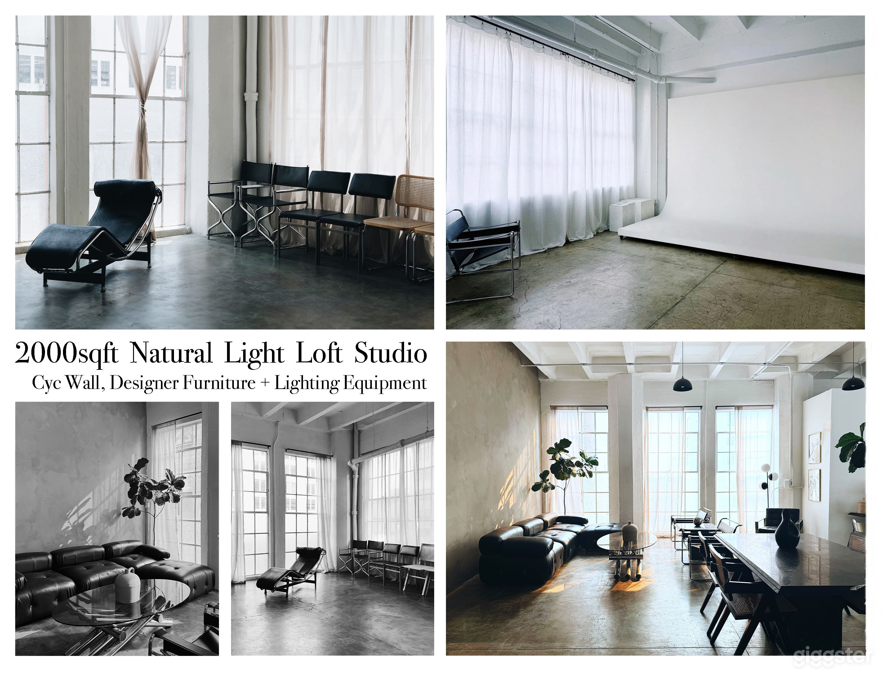 Curated Loft with Limewash Wall, Cyc Wall &amp; A/C Photo 1