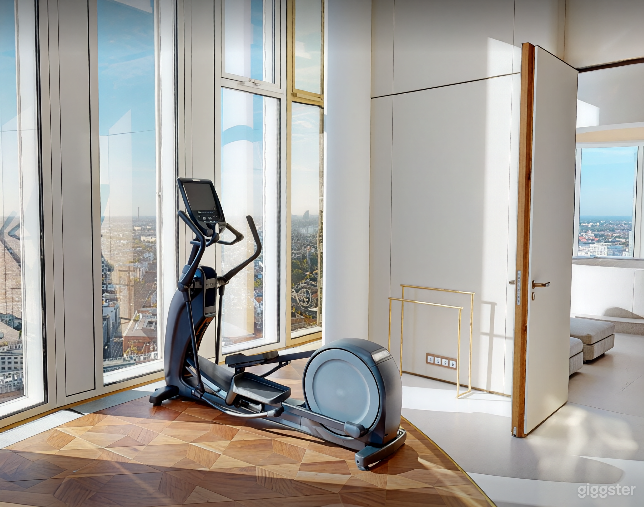 Exklusives Wohn-Gym mit natürlichem Licht & Aussicht Foto 4