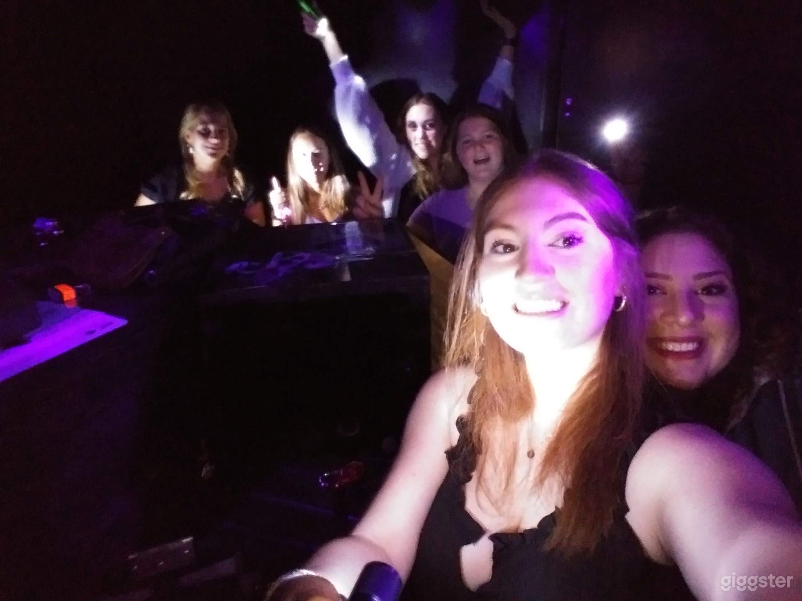 Guests playing inside The Box