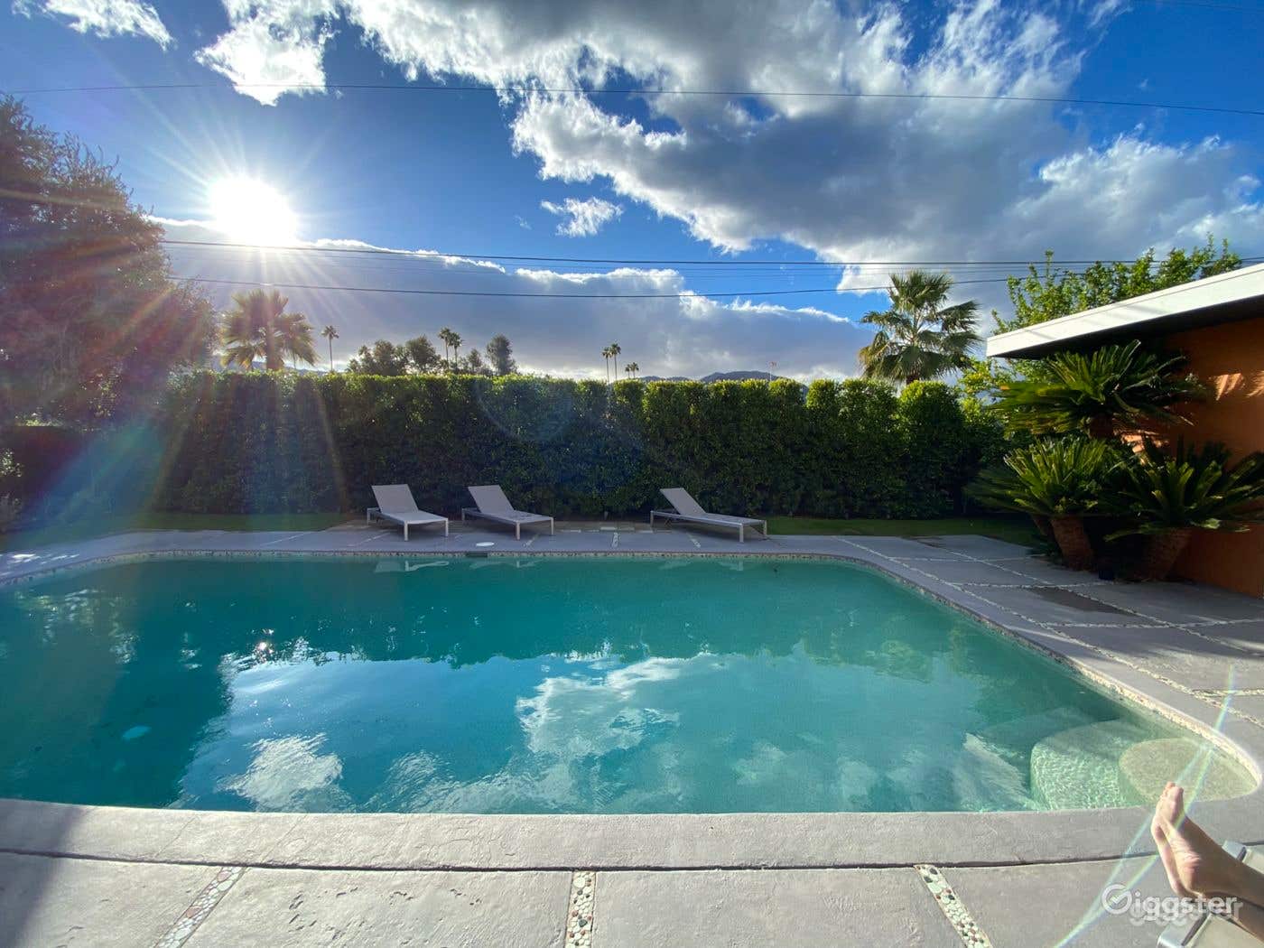 Rectangular Pool with Inviting Jacuzzi Photo 1