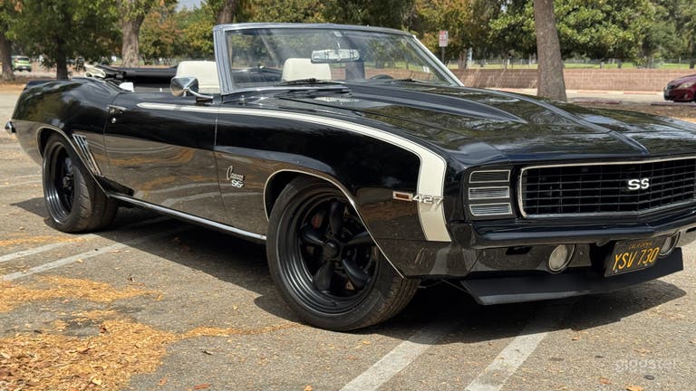  Classic 1969 Camaro Convertible 