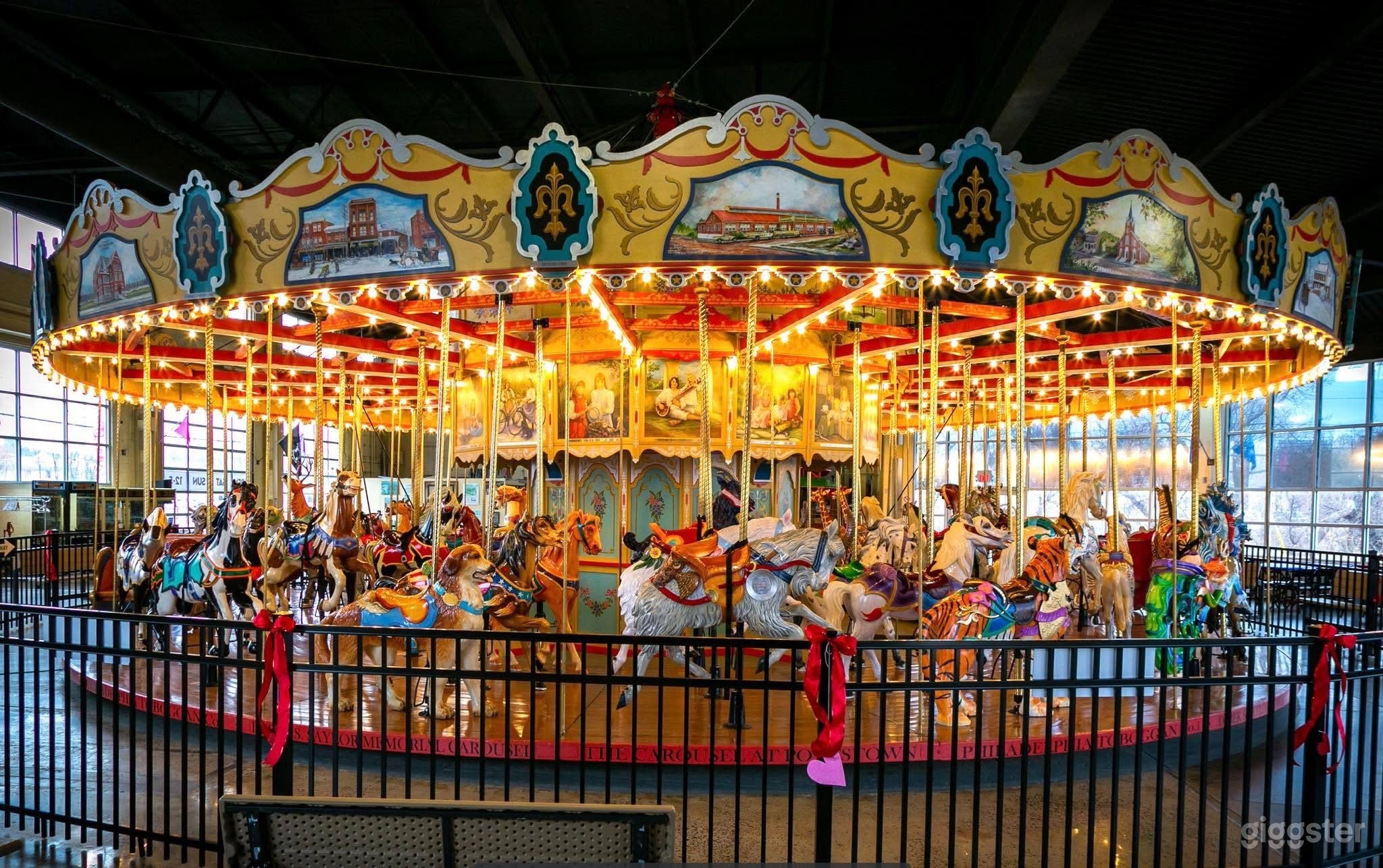 Historic Carousel in renovated industrial building Photo 1