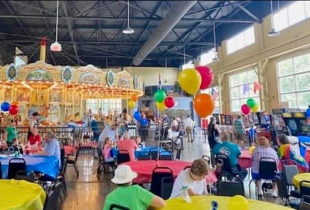 Historic Carousel in renovated industrial building Photo 4