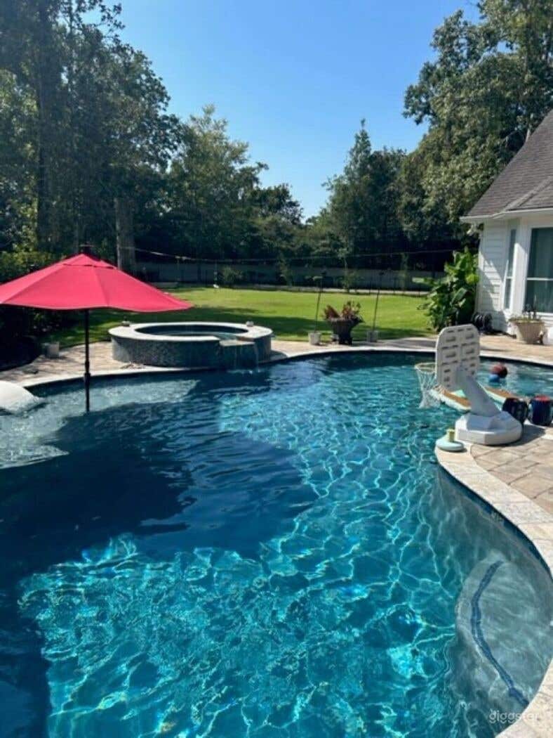 Pool in New Orleans Style Courtyard Photo 1