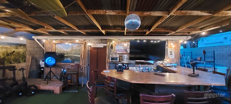  Full bar and kitchen included.  Karaoke/DJ stage.  Capacity up to 150 guests 