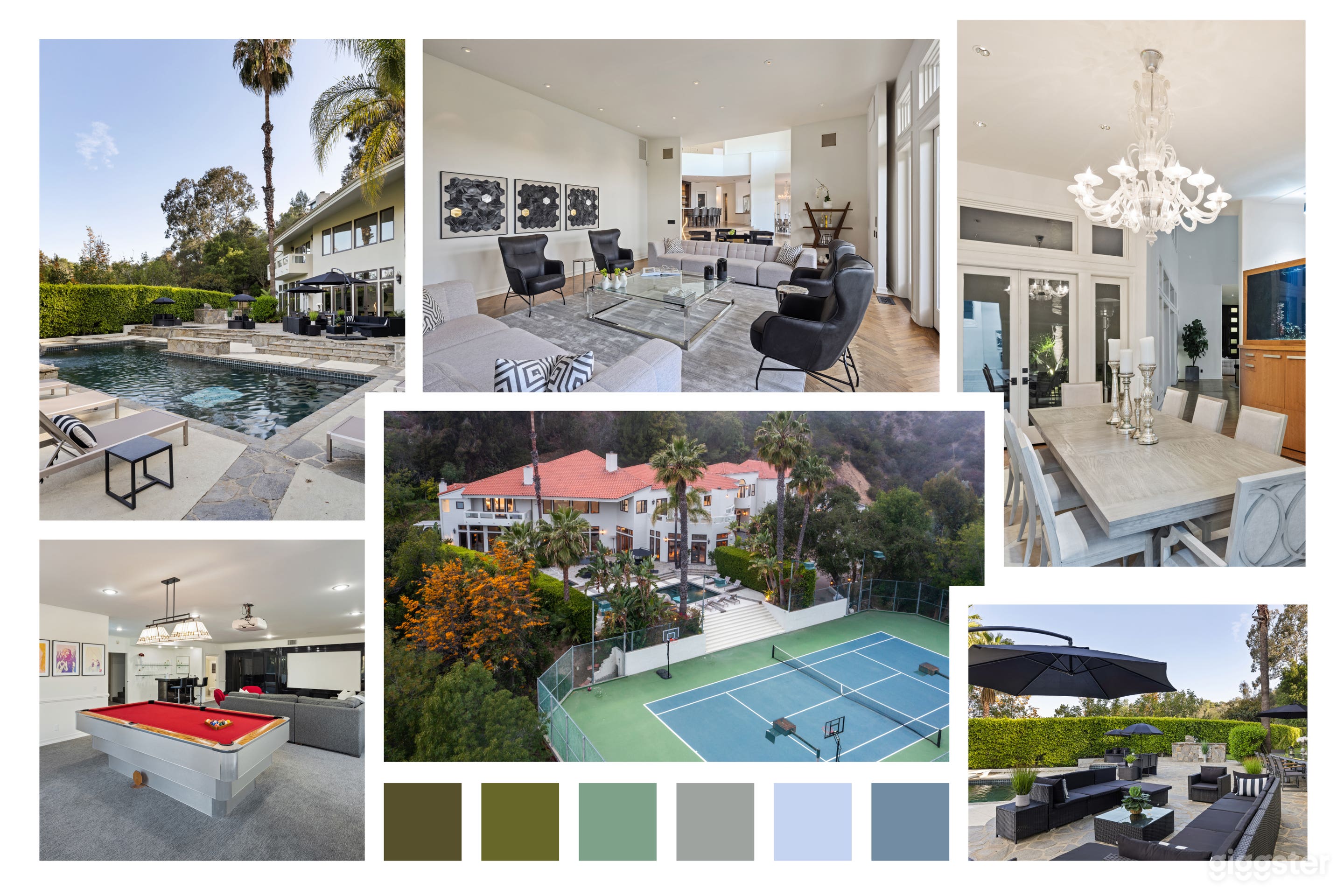 HILLSIDE MODERN PALM COURT PARADISE Photo 1