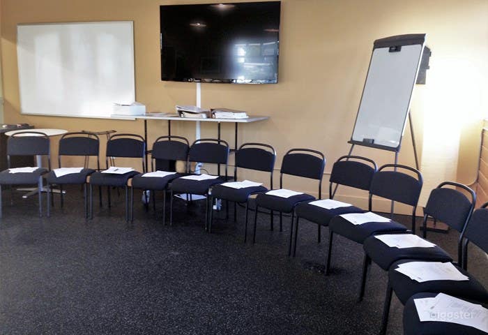 The Event room also hosts ping pong and virtual reality games.