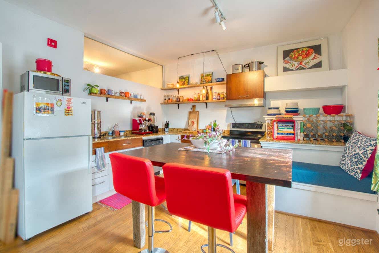 Bright Historic Open-Concept Loft with Industrial Charm Photo 3