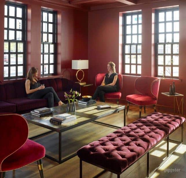 Red themed Private Lounge Room Bar in Birmingham Photo 4