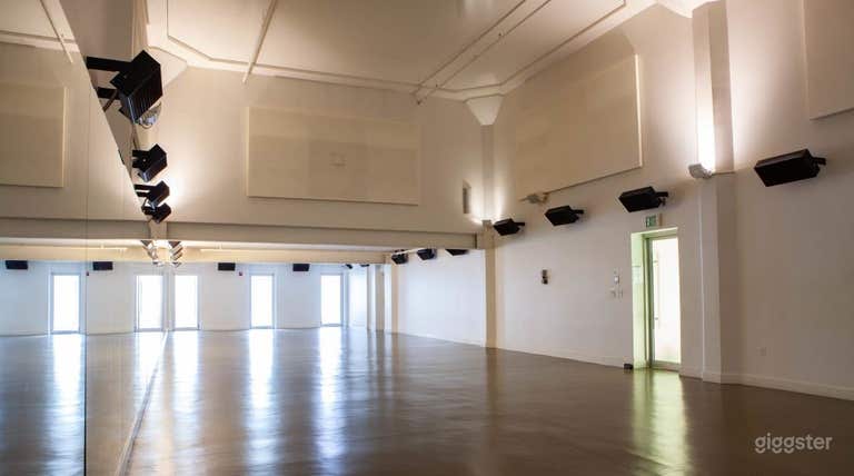  Large, Versatile and Industrial Studio in Downtown 