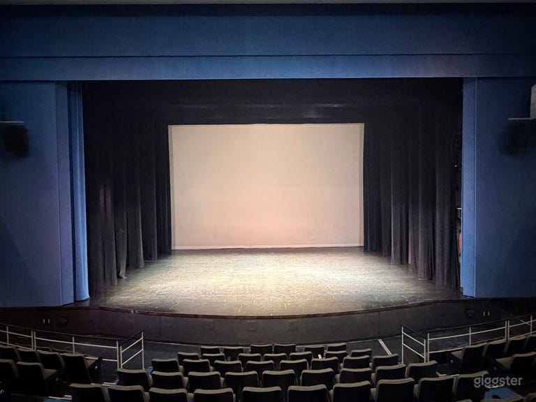  Two-Level Proscenium Theatre with 446 Seats 