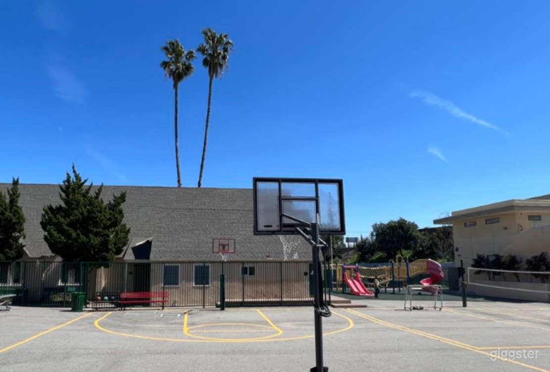 Private School Outdoor Basketball Court Photo 1