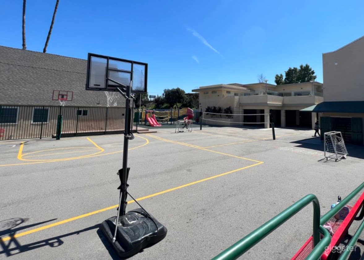 Private School Outdoor Basketball Court Photo 4