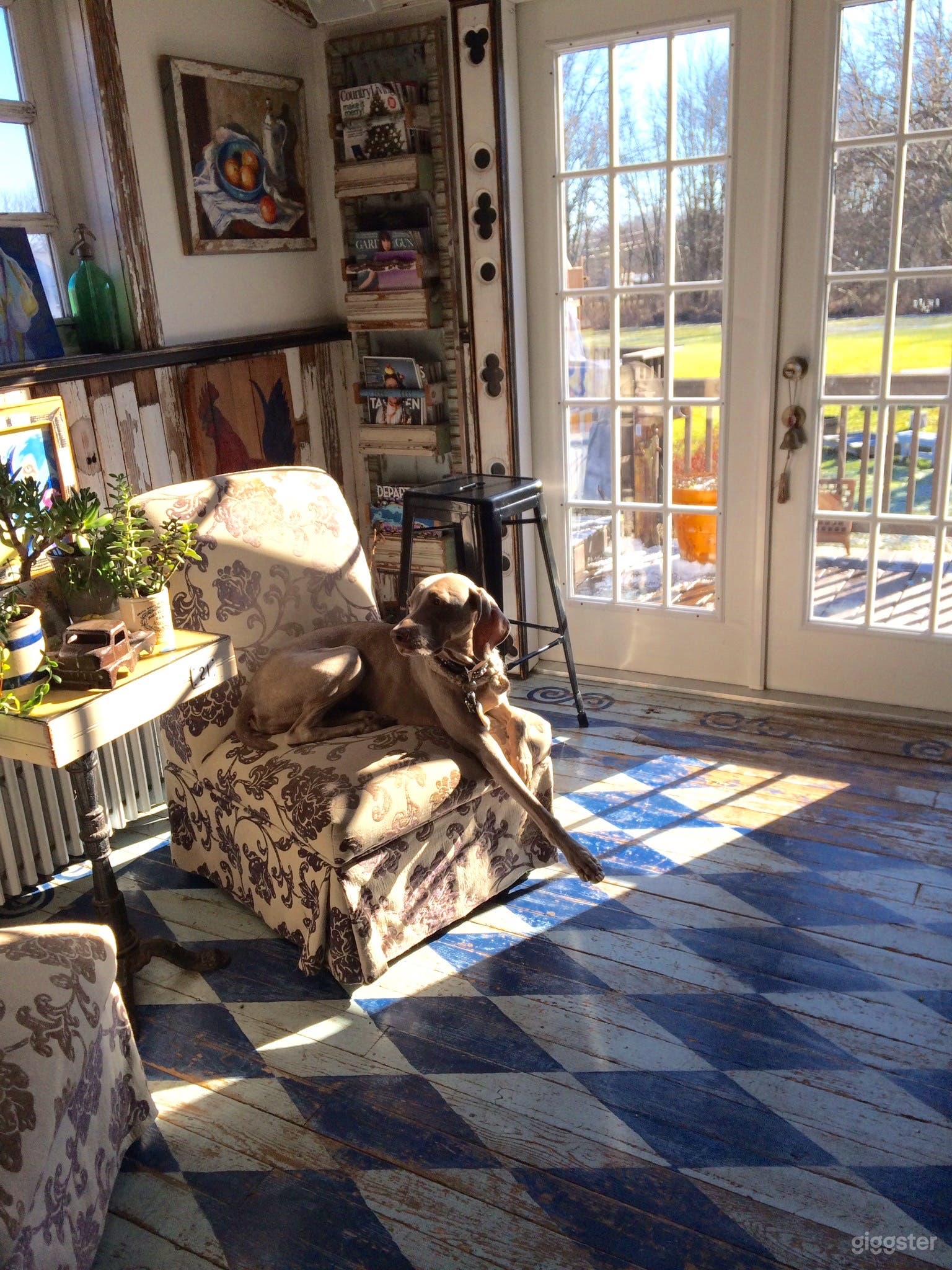 the sunroom