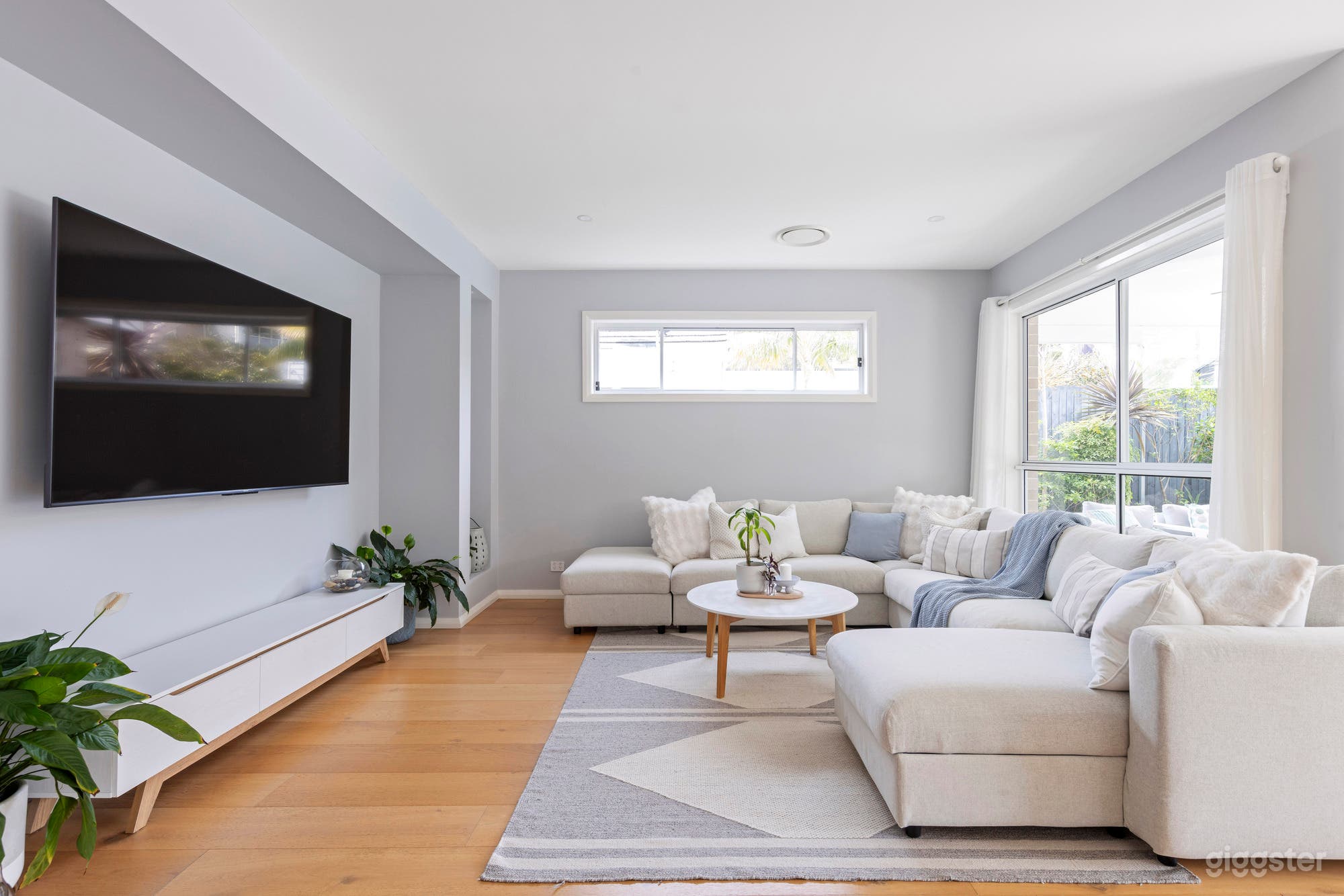 One of multiple living areas, this is located within the main kitchen/living/dining area.