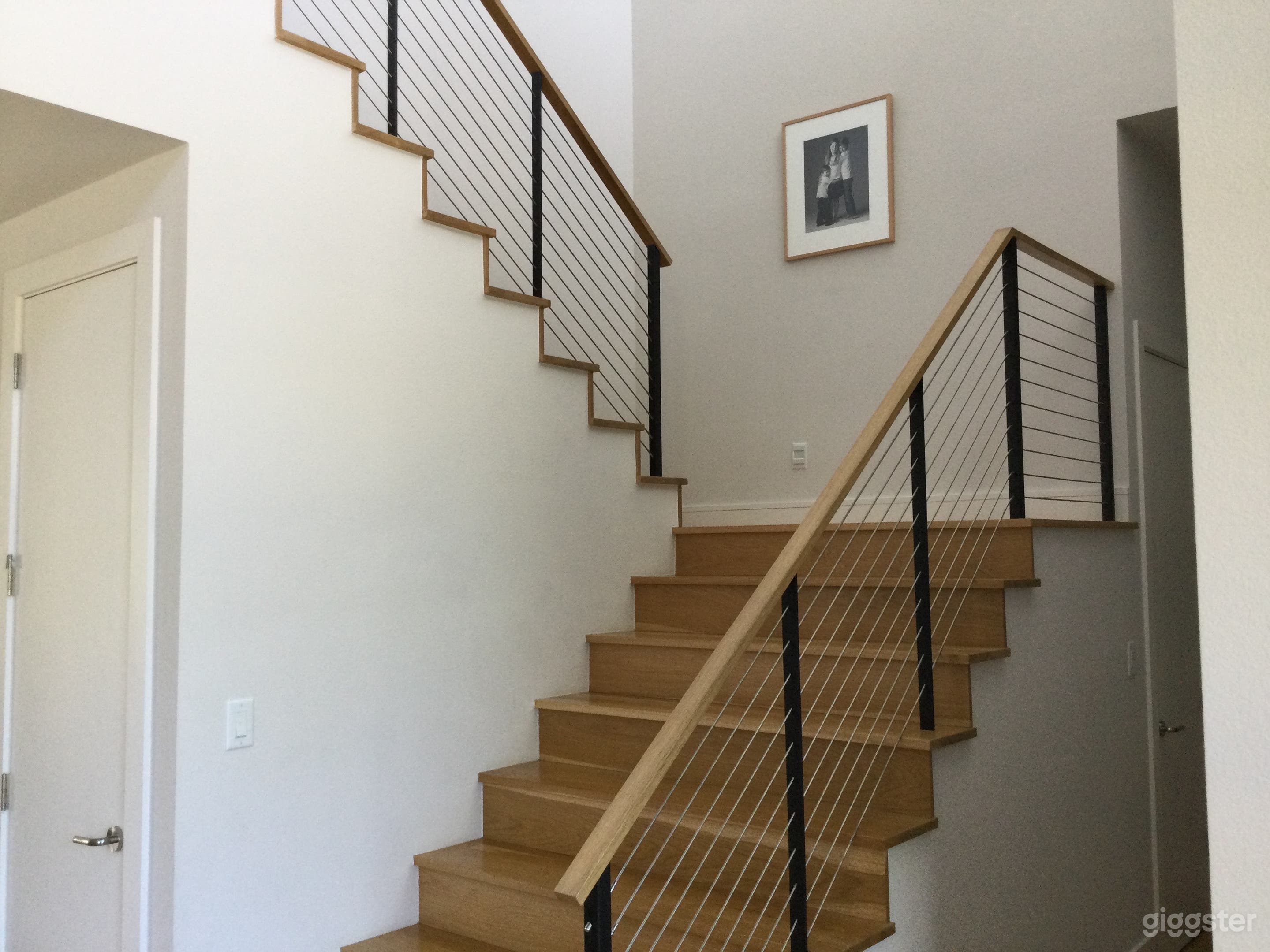 Stairwell with great lighting 
