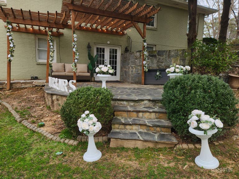  Buckhead Bliss: Backyard Wedding & Dinner Party 