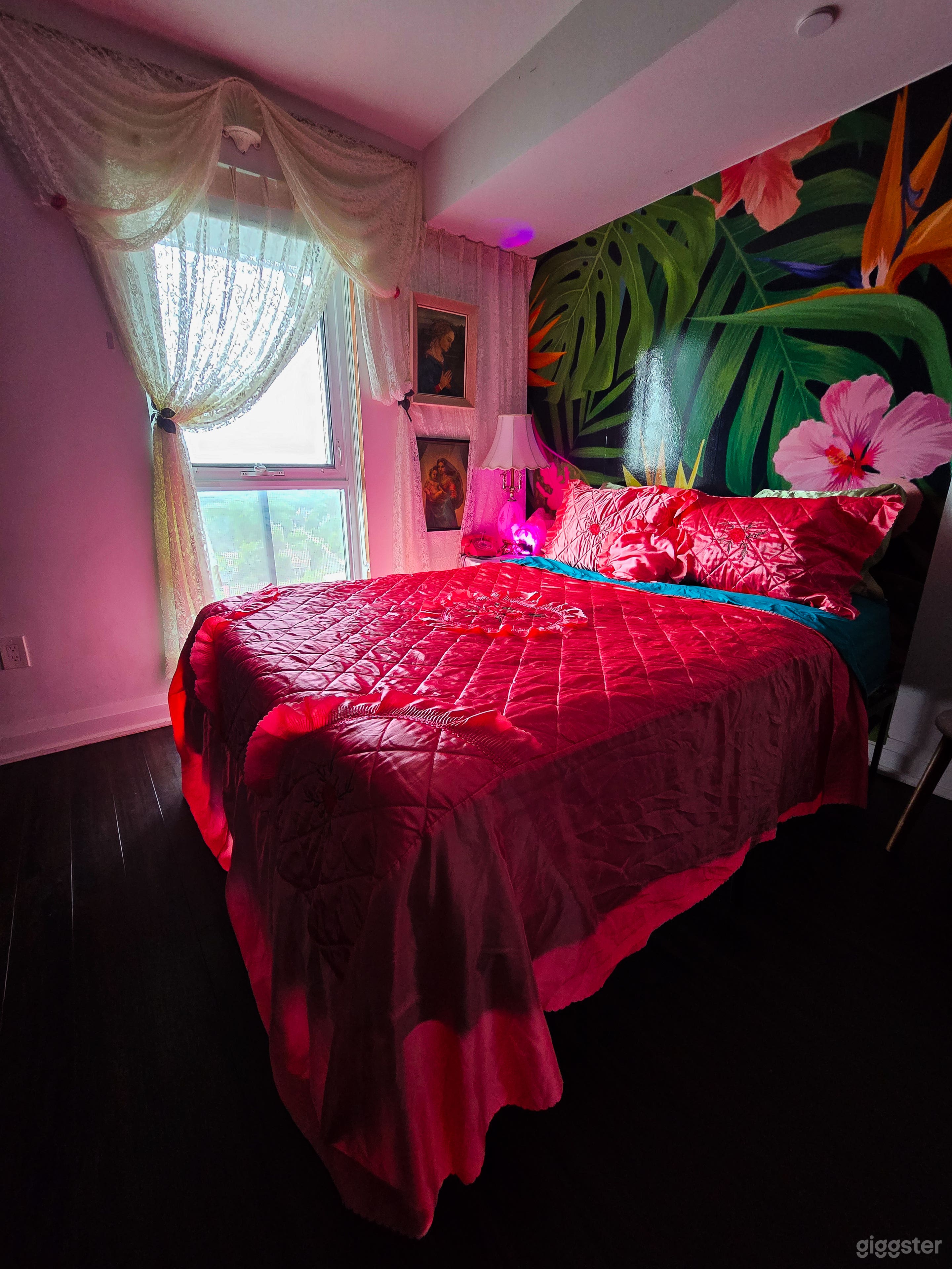 Bedroom { Coral Bedroom Set } Check out more on Instagram @Deerdenstudio