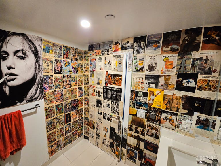  Bathroom mixed media Walls, when door is closed

*You can see more on Instagram @deerdenstudio 