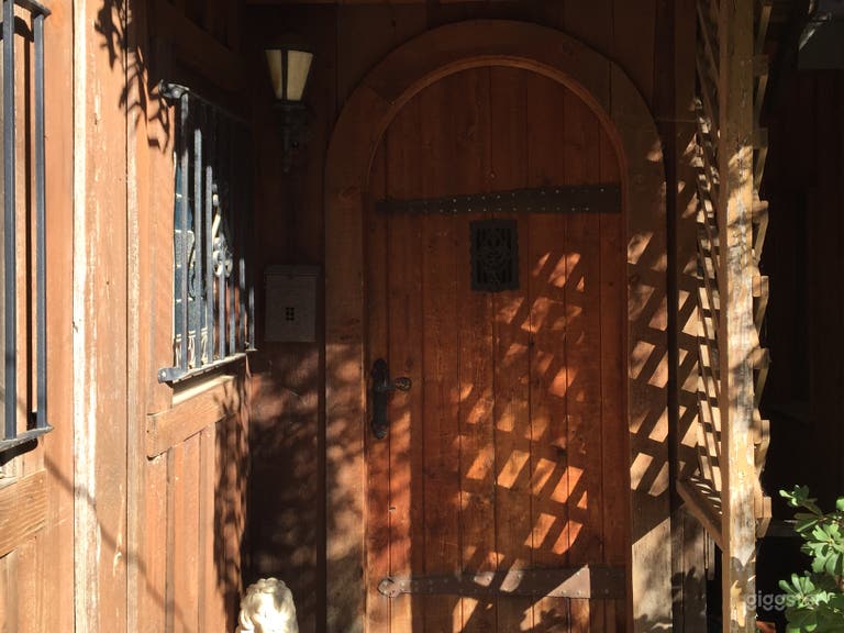  Large wood house in a rustic setting 