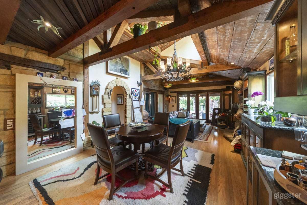 Eclectic Mediterranean Cabin Photo 1