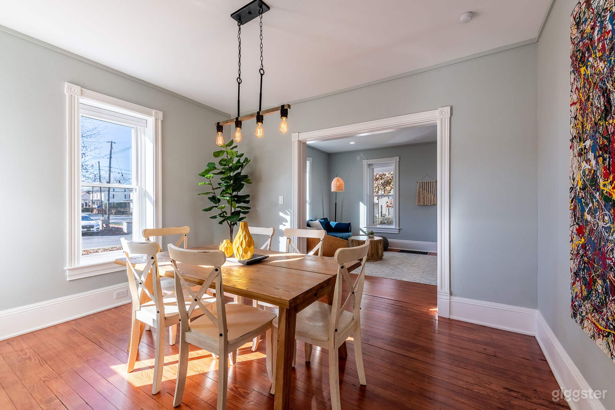 Very open design for the space