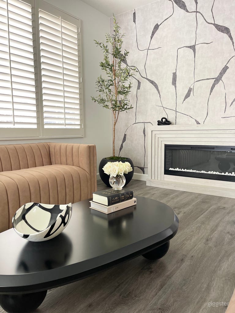  A curated design in a chic, light-filled home. 