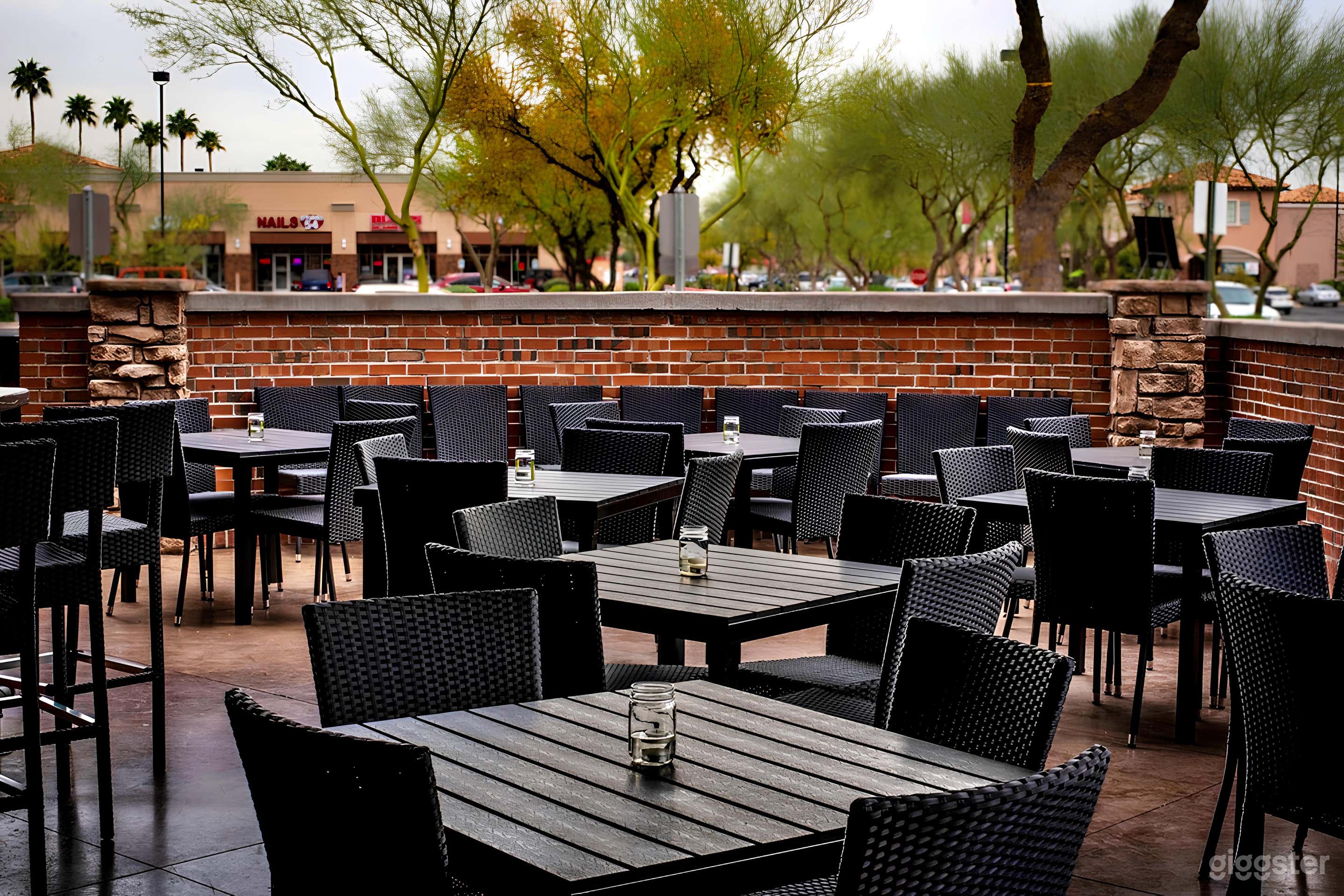Rustic Brick Patio Photo 1