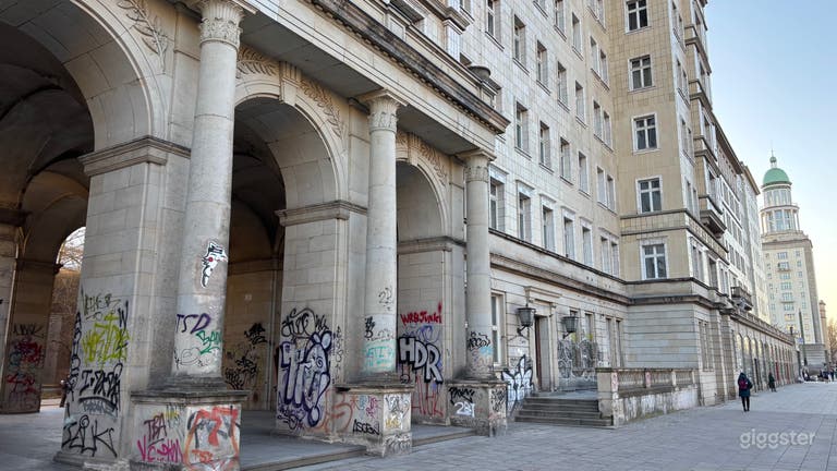  Büro in den fünfziger Jahre Stalinistischen Großbauten Ost-Berlins 