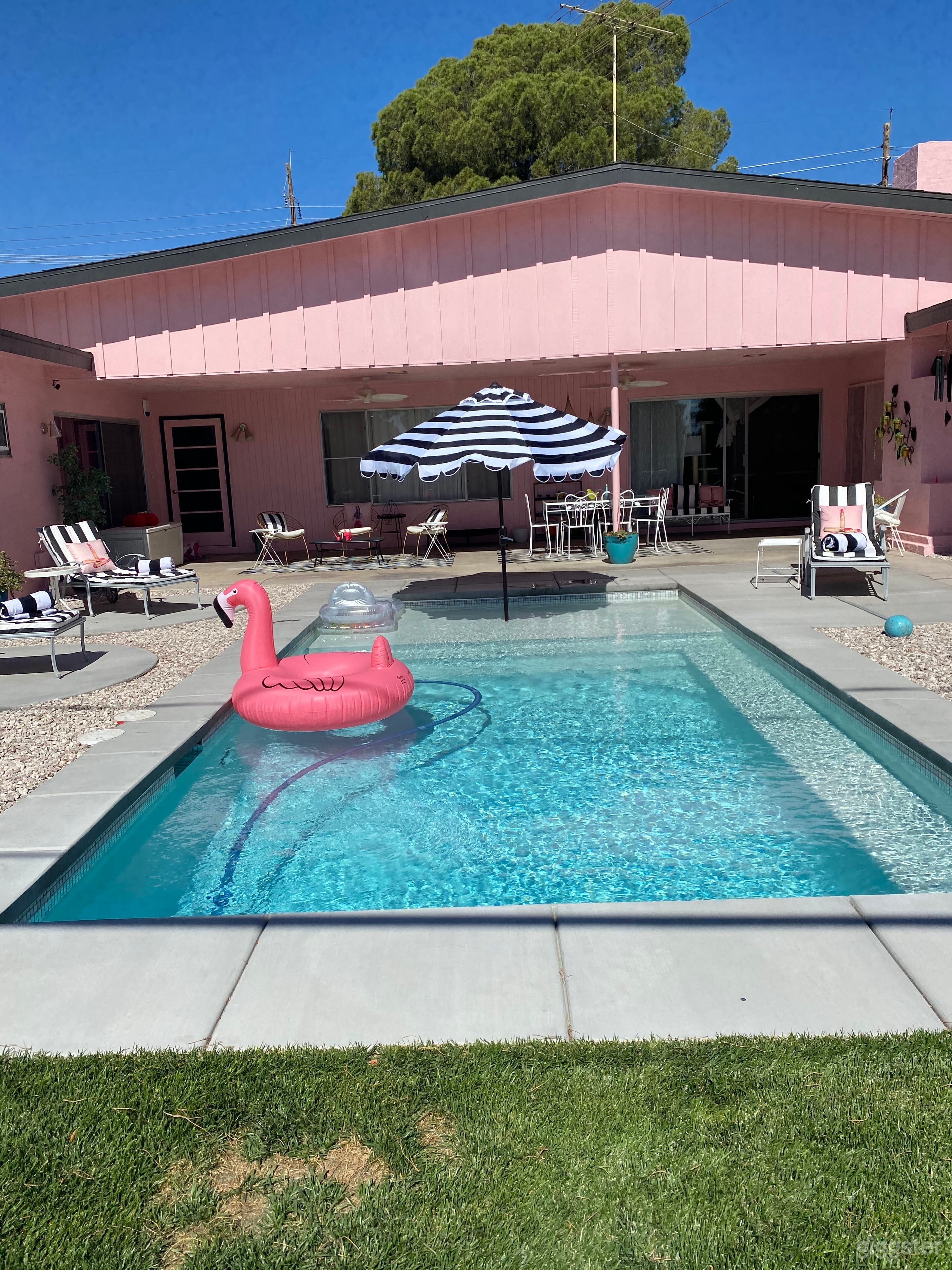 The Pink Palace Mid Mod Meets Hollywood Regency Photo 1