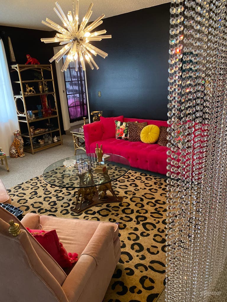  The Pink Palace Mid Mod Meets Hollywood Regency 