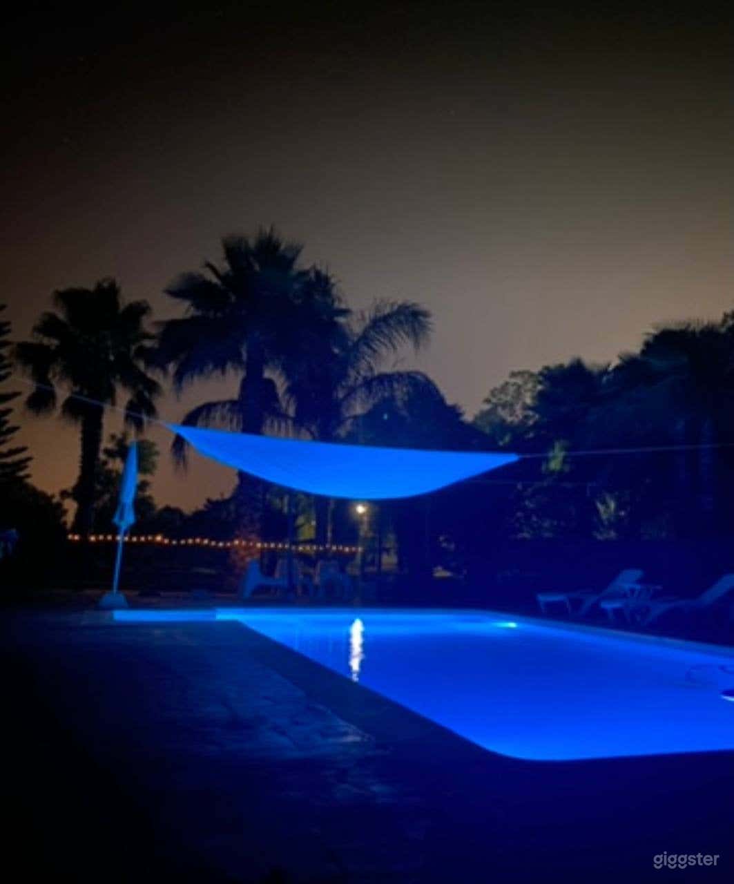 Finca Privada con Piscina y Palmeras Cerca de Valencia Foto 4