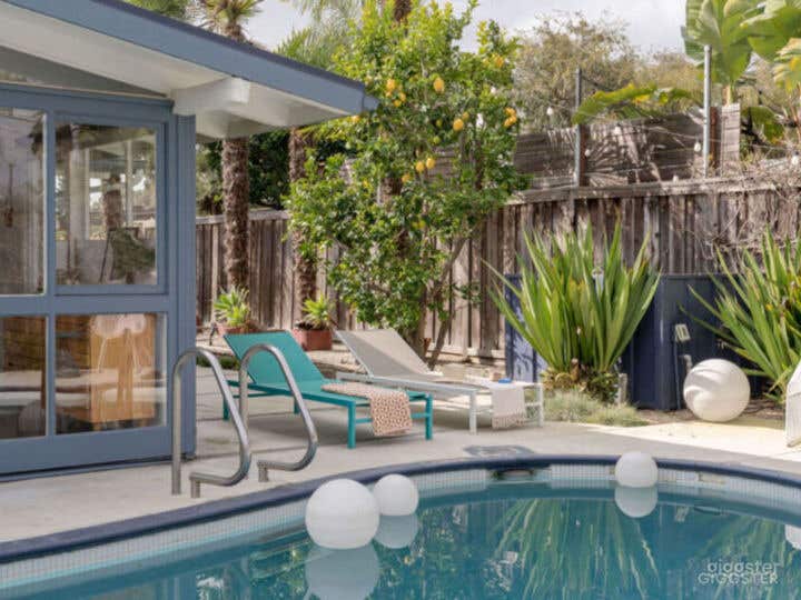 Pool in a Mid Century Modern Cliff May Home Photo 2