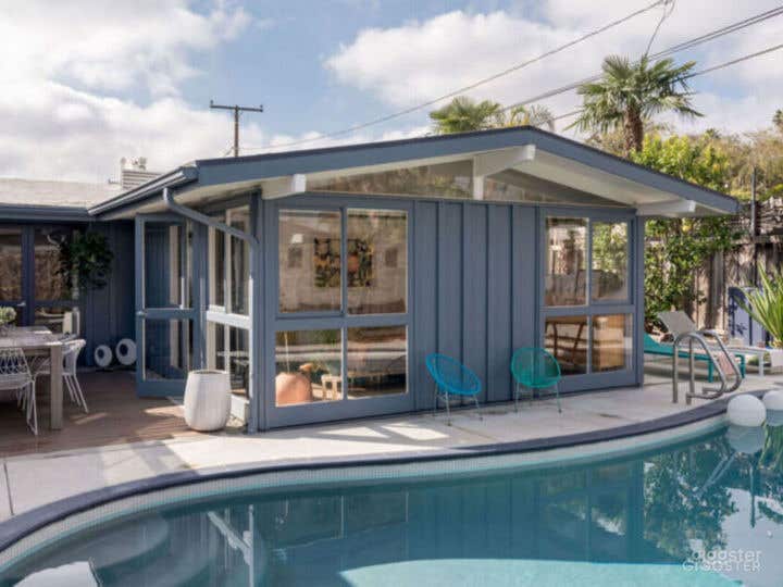 Pool in a Mid Century Modern Cliff May Home Photo 3