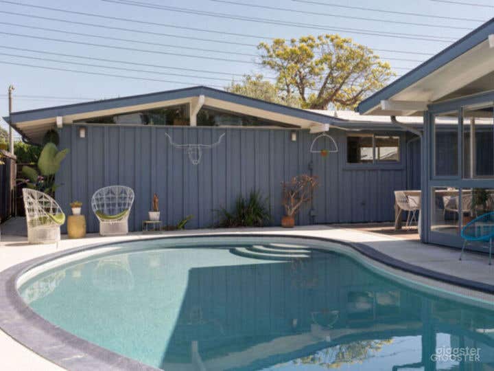 Pool in a Mid Century Modern Cliff May Home Photo 1