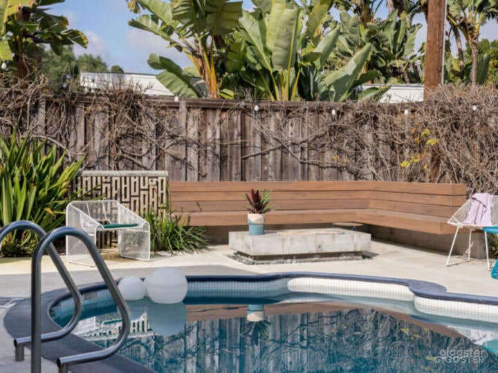 Pool in a Mid Century Modern Cliff May Home Photo 4