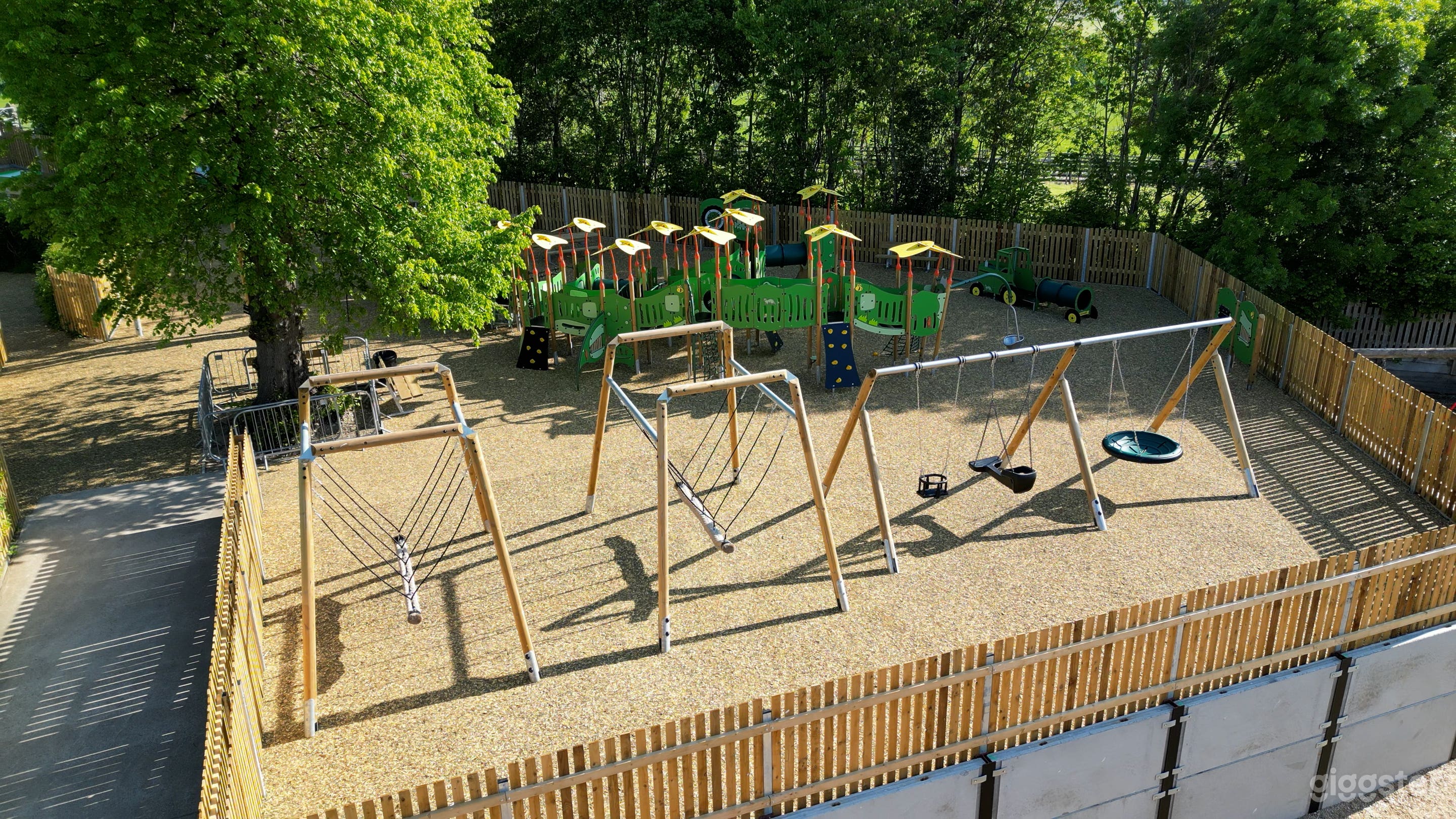 Outdoor playground - newly installed in 2023.
