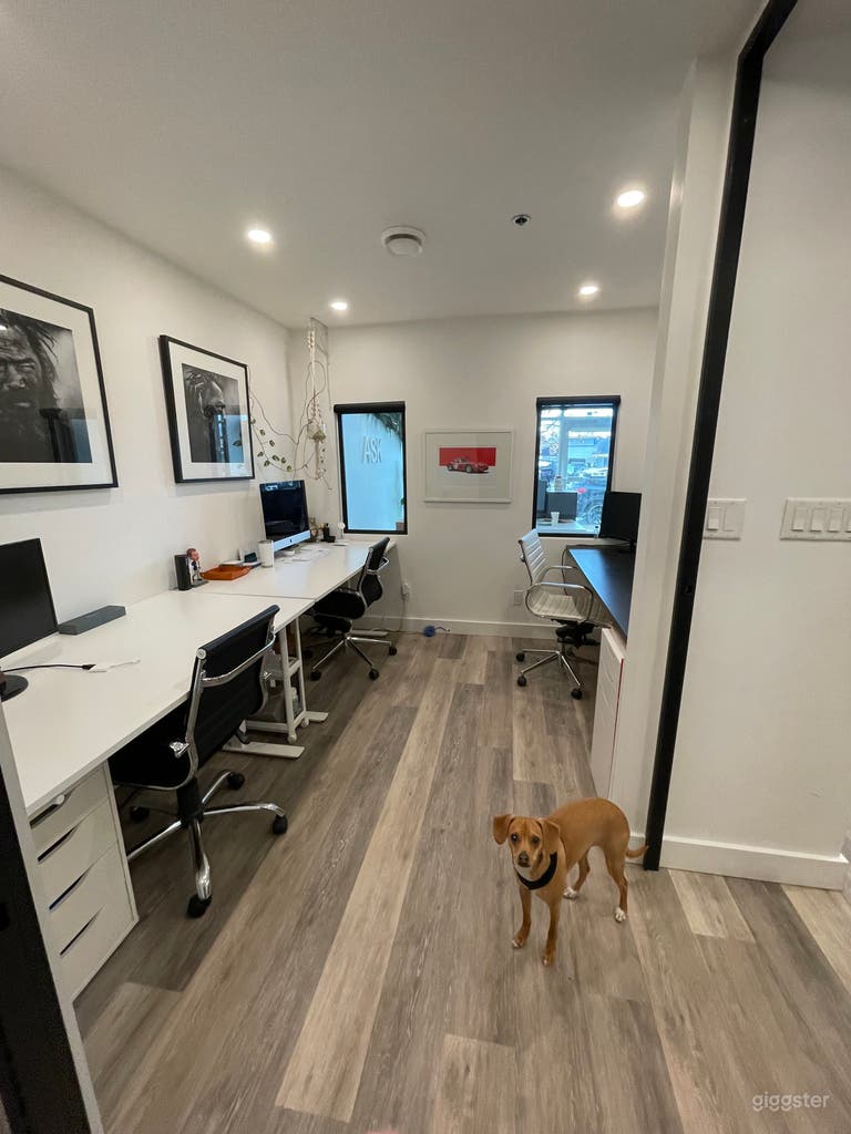  3rd Office. Three desks 