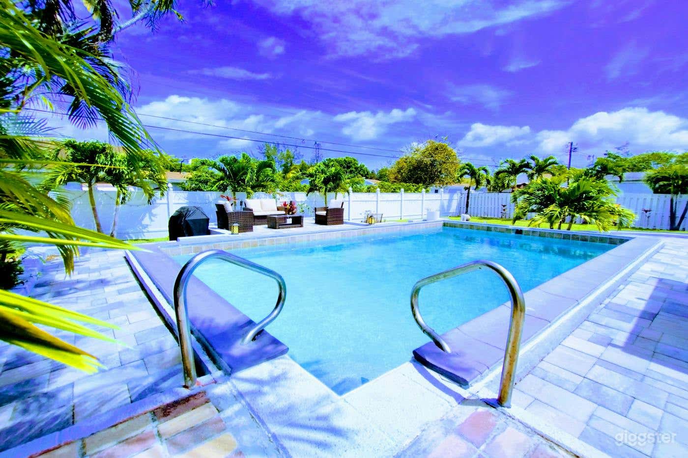 Stylsh Pool and Luxuriant Backyard Retreat Photo 1