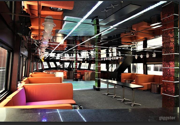  Main Salon Lounge with Dance Floor & Full Bar 