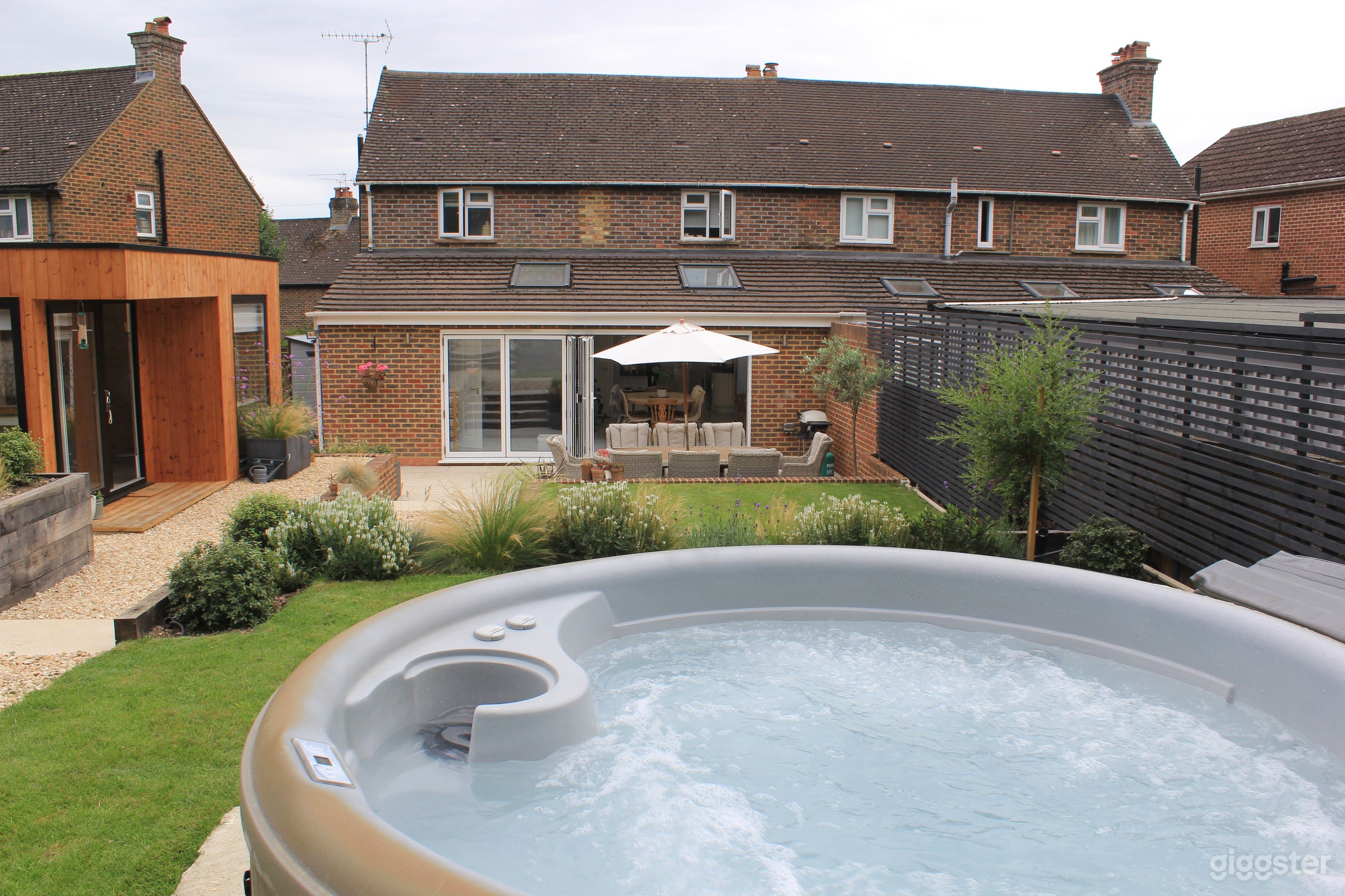 Hot tub (available at additional price)