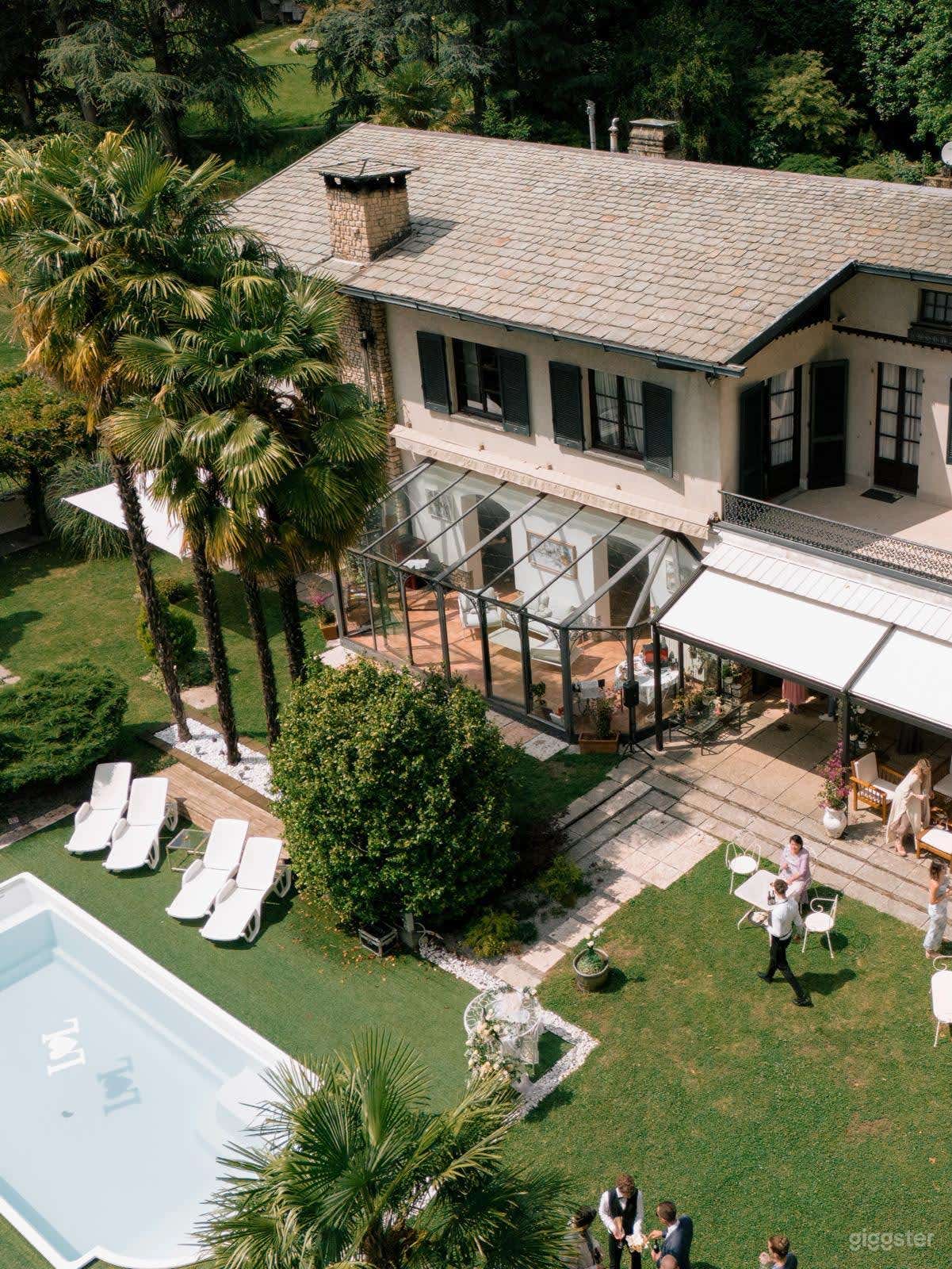 Foto di Villa in Campagna Italiana con Piscina, Stagno 26 Parco 2