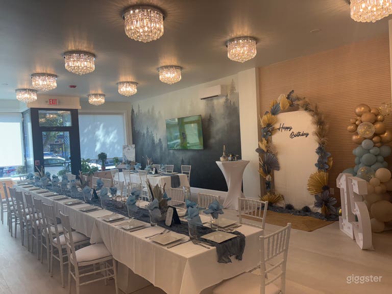  Sala privada para eventos en restaurante – The Forest 