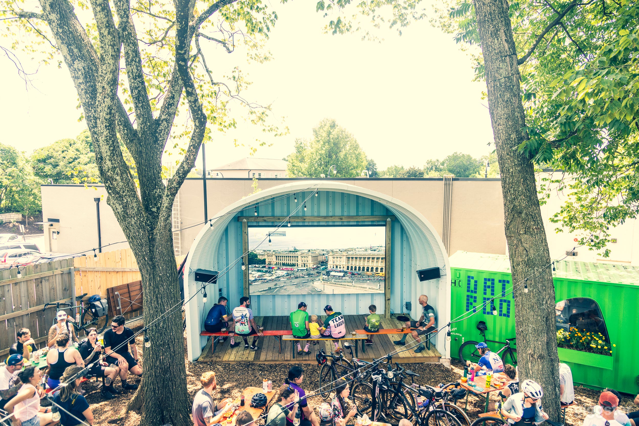 Breezy Outdoor Biergarten in Beautiful Summerhill Photo 3