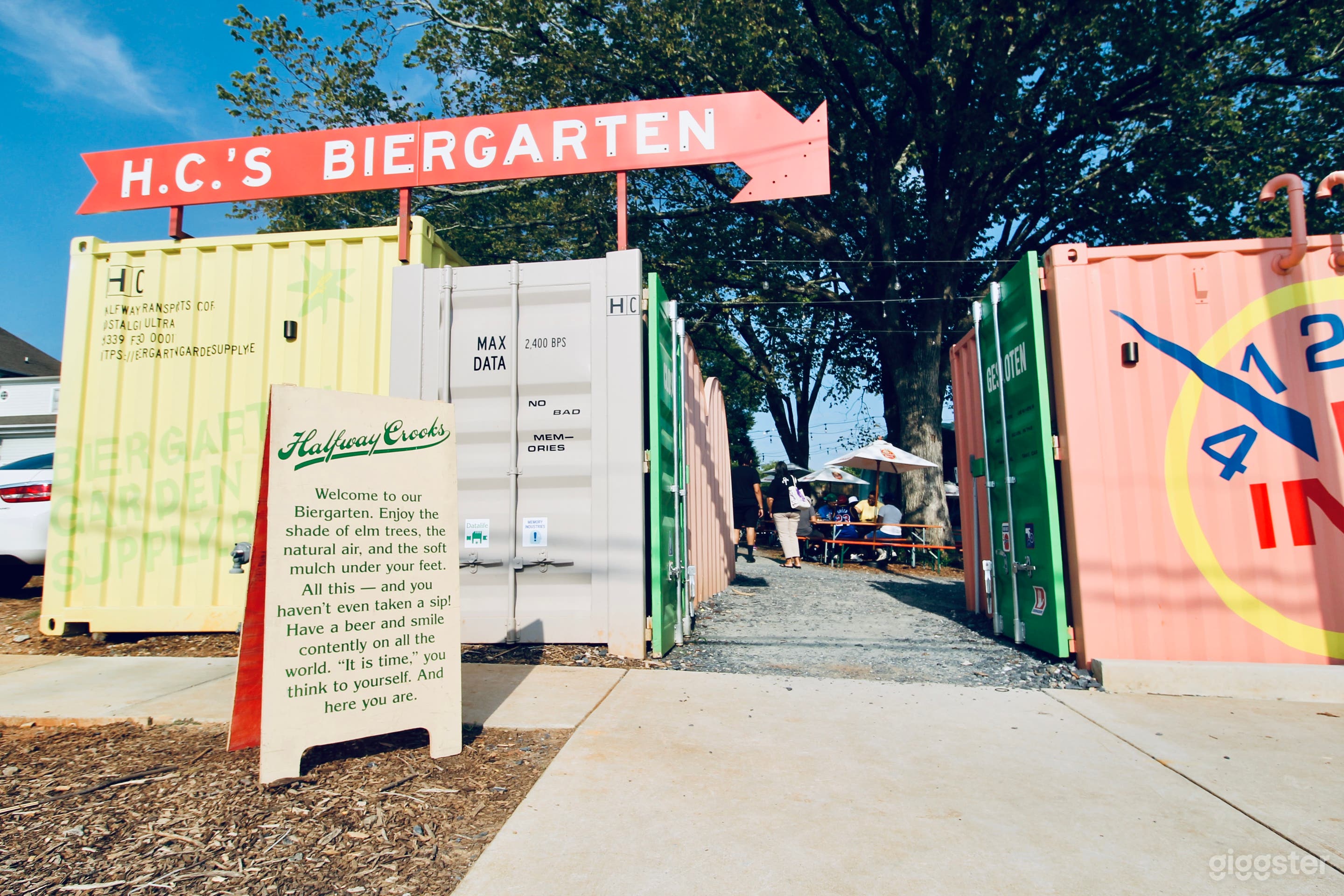 Breezy Outdoor Biergarten in Beautiful Summerhill Photo 1